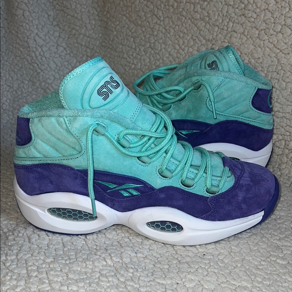 RARE Reebok Question Mid Packer Shoes SNS About Crocus Size 11.5
